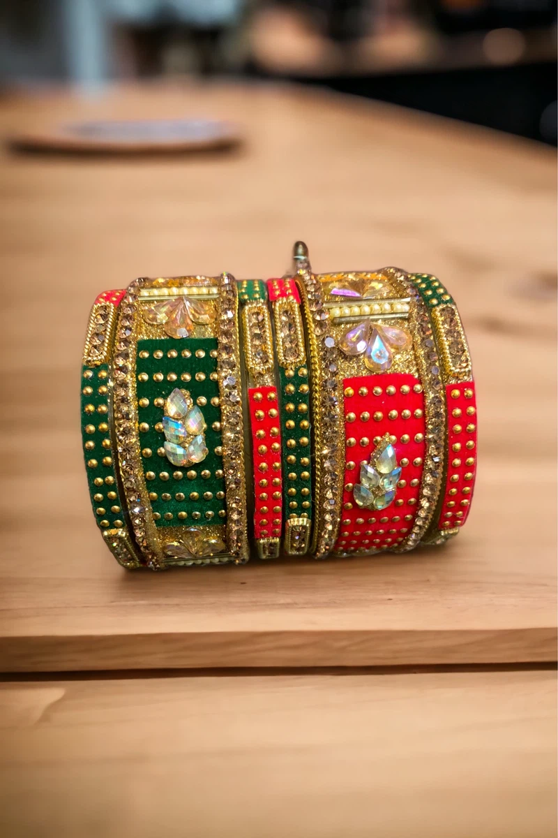 Beautifully Designed Kanch Chura Set - Available at AfnoBazar Nepal