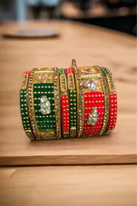 Beautifully Designed Kanch Chura Set - Available at AfnoBazar Nepal