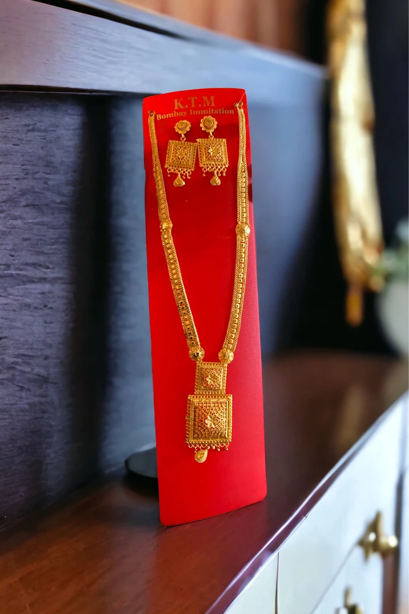 Beautiful Gold Plated Rani Harr For Beautiful Women - Available at AfnoBazar Nepal