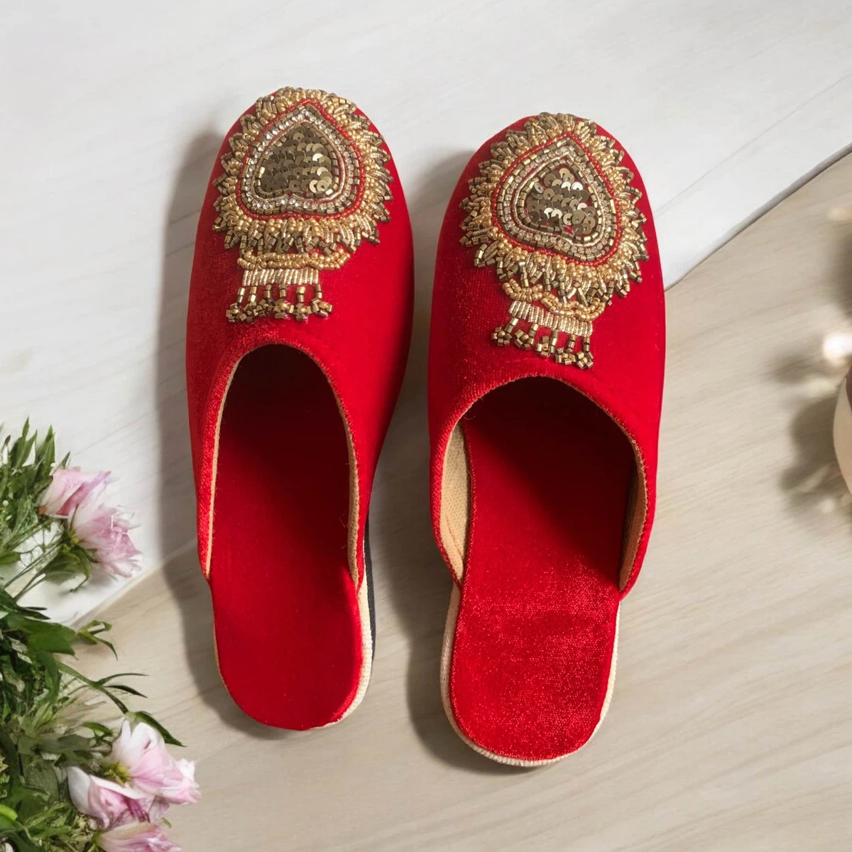 Hand Made Pure Velvet Chatti For Beautiful Women - Available at AfnoBazar Nepal