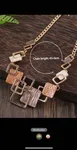 3pcs/set Fashionable Zinc Alloy Square Decor Jewelry Set For Women For Gift - Available at AfnoBazar Nepal
