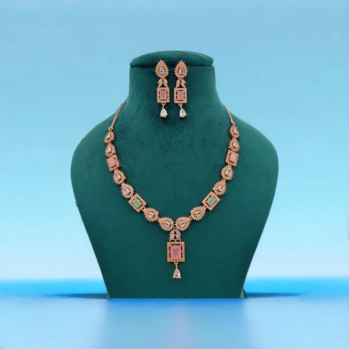 American Diamond Set For Women - Available at AfnoBazar Nepal