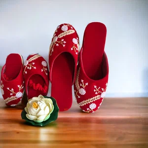 Mother And Daughter Matching Pure Velvet Chatti. - Available at AfnoBazar Nepal