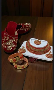 Complete Red & Gold Festive Collection - Available at AfnoBazar Nepal
