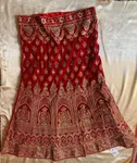 Beautiful Semi Stitched Hand Eembroidered Lehenga For Women - Available at AfnoBazar Nepal