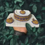 Adjustable Length Fancy Choker And Harr Set - Available at AfnoBazar Nepal