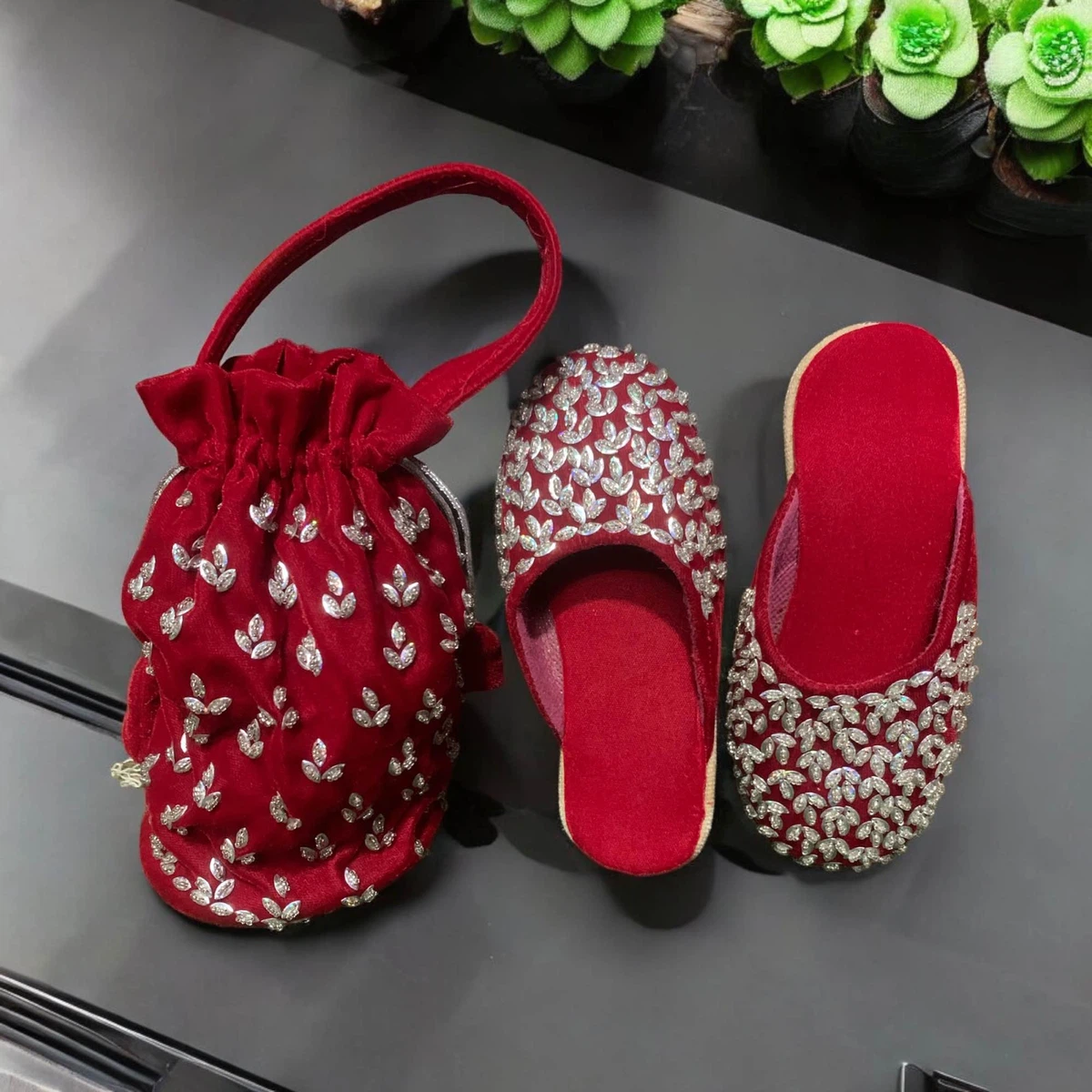 Hand Made Pure Velvet Chatti And Thaili For Kids - Available at AfnoBazar Nepal
