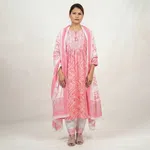 Afgani Style 3 Pieces Kurti Set - Available at AfnoBazar Nepal