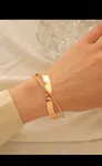1pc Simple Flat Mouthed Stylish & Luxurious women  Bracelet With Gorgeous Design - Available at AfnoBazar Nepal