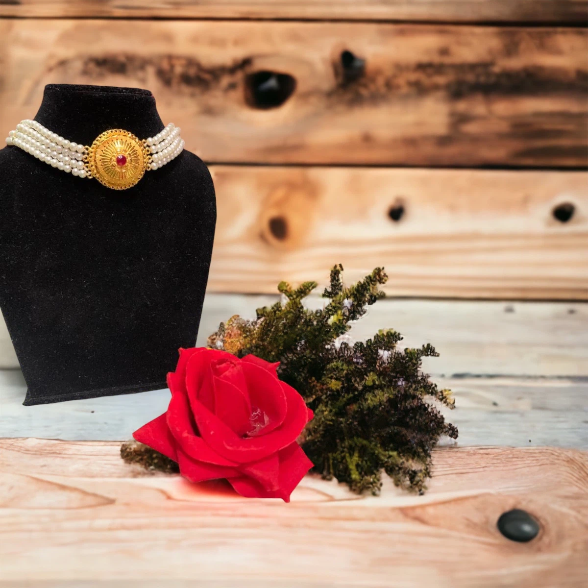 Gold Plated Choker - Available at AfnoBazar Nepal