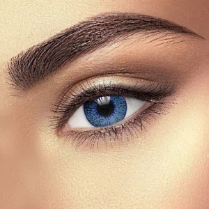 Sapphire Blue Contact Lens Zero Power