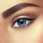 Sapphire Blue Contact Lens Zero Power image 1