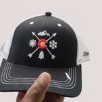 Casual Half Net Mesh Trucker Cap image 1