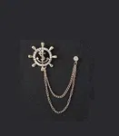 Black Alloy Brooch image 3