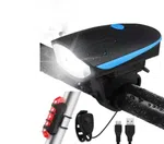 Bicycle Headlight and Horn with LED Backlight image 2