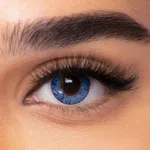 Natural Blue Contact Lens image 2