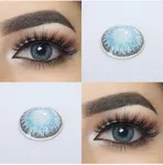 Sapphire Blue Contact Lens Zero Power image 2