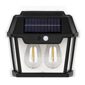 Waterproof Solar Interaction Wall Lamp for Garden