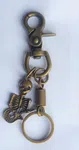 Skull Keychain for Motorcycle and Bicycle image 1
