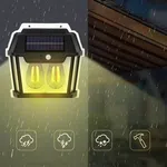 Waterproof Solar Interaction Wall Lamp for Garden image 4