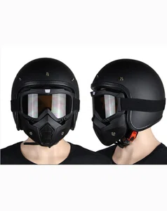 Face Mask with Detachable Goggles for Dust Protection