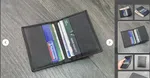 Men Slim Genuine Leather Card Holder Wallet image 3