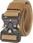 Men Casual Nylon Canvas Belt with Metal Buckle image 7