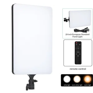 RL-24 LED Video Light Panel with Tripod and Diffuser