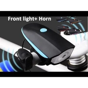Bicycle Front Light with Horn