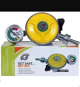 LPG Gas Safety Device with Leak and Level Indicator