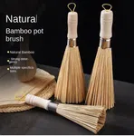Natural Bamboo Wok and Pot Cleaning Brush image 1