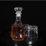 European Style Glass Liquor Decanter - Available at AfnoBazar Nepal