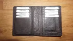 Men Wallet with Bluebook and License Compartment image 3
