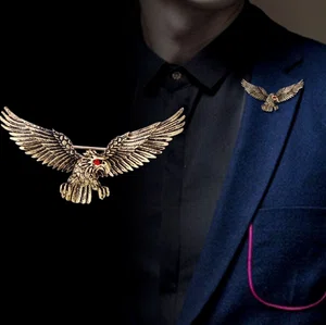 Classic Eagle Lapel Pin for Men