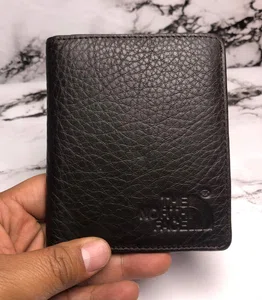 Men Square Medium Leather Wallet
