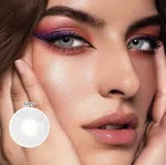 Pure Grey Soft Contact Lens image 2