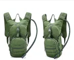 Tactical Hydration Backpack with 3L PEVA Bladder image 3