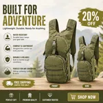 600D Polyester Tactical Backpack - Available at AfnoBazar Nepal