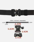Quick Release Tactical Nylon Work Belt - Available at AfnoBazar Nepal