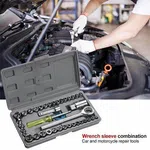 40 Piece Combination Socket Wrench Set - Available at AfnoBazar Nepal