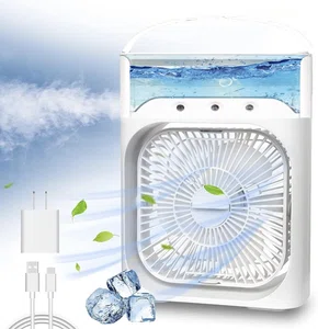 Personal Mini Air Cooler with LED Light - Available at AfnoBazar Nepal
