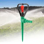 360 Degree Rotary Garden Water Sprinkler - Available at AfnoBazar Nepal