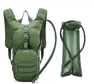 Tactical Hydration Backpack with 3L PEVA Bladder - Available at AfnoBazar Nepal