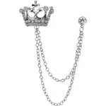 Men Chain Brooch Suit Pin - Available at AfnoBazar Nepal