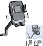 Shock Absorbing Alloy Motorcycle Phone Mount - Available at AfnoBazar Nepal