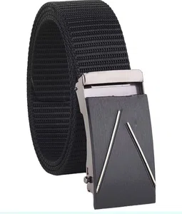 Steel Buckle Autolock Nylon Belt - Available at AfnoBazar Nepal