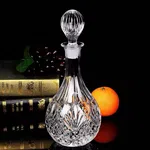 Glass Whiskey Decanter Bottle - Available at AfnoBazar Nepal