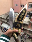 Gorkhali Khukuri with Wooden Handle 9 inch - Available at AfnoBazar Nepal
