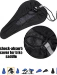 Ultralight 3D Bike Saddle Cover, Blue - Available at AfnoBazar Nepal
