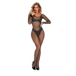 Women Full Body Hollow Bodystocking - Available at AfnoBazar Nepal